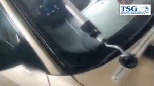 Работаем с новым приспособлением Pro Set для установки автомобильного стекла одним человеком (ч.1)