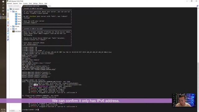 Configure IPv6 Only VPS to Access IPv4 Internet смотреть онлайн