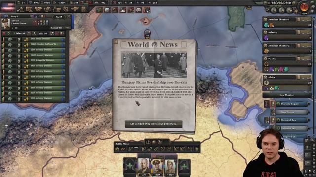 Hearts of Iron IV - USA Historical Playthrough - part 17 смотреть онлайн