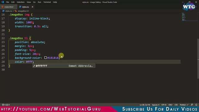 How to Build Responsive Image Gallery | Simple Image Gallery | CSS Tutorial For Beginners смотреть онлайн