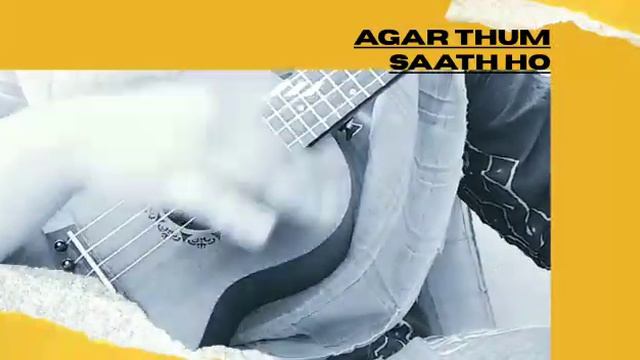Agar Tum Saath Ho Ukulele Cover ft. Adheeba || Tamasha || The Alaasisters || VLOG 37 смотреть онлайн