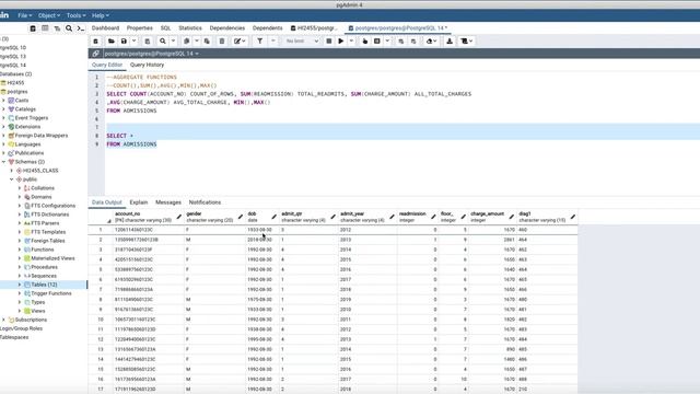 SQL Aggregate Functions смотреть онлайн
