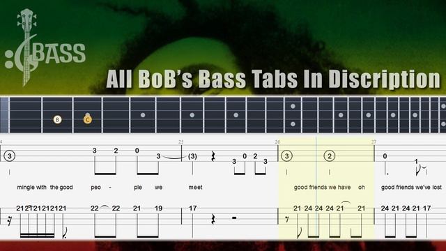 Bob Marley- No Women no cry (Bass Solo Arrangement) By Chami's Bass смотреть онлайн