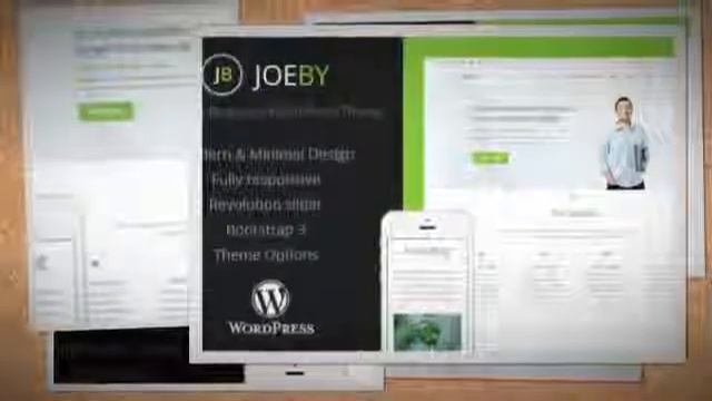 JoeBy Clean Business WordPress Theme + Download смотреть онлайн