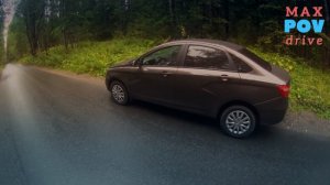 Lada Vesta 5 АМТ обзор POV тест от первого лица maxPOVdrive