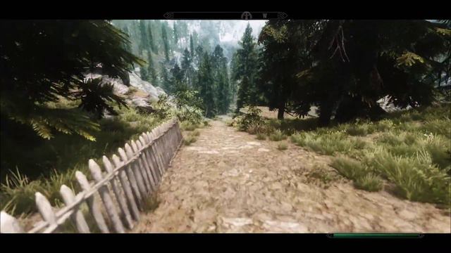 Elder Scrolls V Skyrim - Kountervibe ENB - Test footage. смотреть онлайн