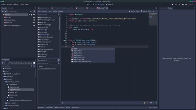 Making Projectile Weapons in Godot 3.4! смотреть онлайн