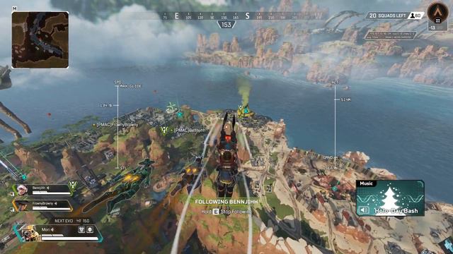 Bloodhound rising through the ranks of Apex смотреть онлайн