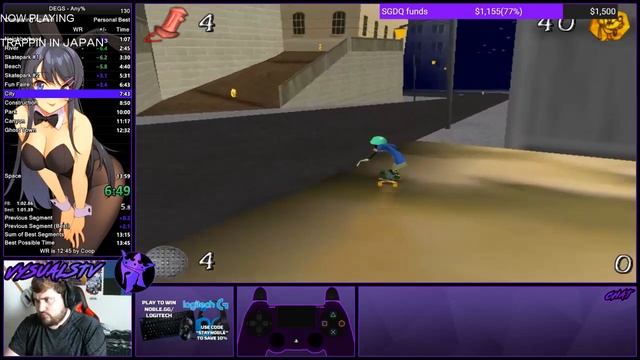 Disney's Extreme Goofy Skateboarding speedrun in 13:36 смотреть онлайн