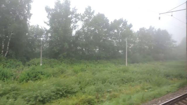 Едем по туманной Беларуси. Поезд № 147Ч - Москва -- Калининград. смотреть онлайн