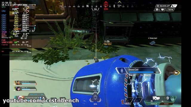 Steam Deck - Apex Legends @800p high settings смотреть онлайн