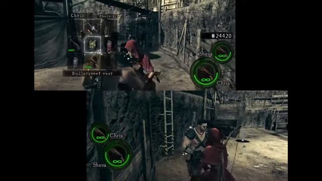 Resident Evil 5 Gold Edition -Story Mode Multiplayer " Veteran Mode " Eps.3 смотреть онлайн