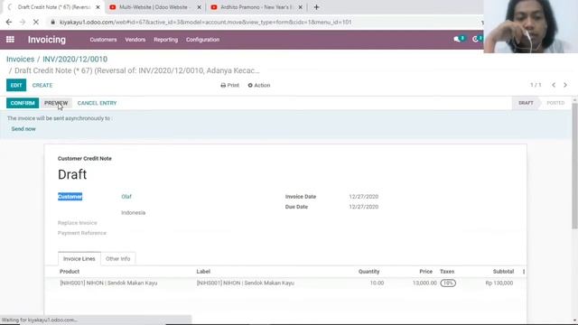 Implementasi ERP Menggunakan Software Odoo (Studi Kasus Kiya Kayu) смотреть онлайн