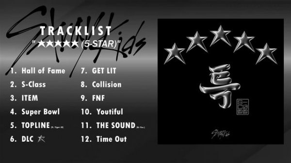Stray Kids "★★★★★ (5-STAR)" || FULL ALBUM - Tracklist