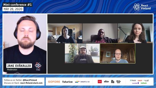 React Finland Mini-conf #1 - Panel discussion about documentation смотреть онлайн