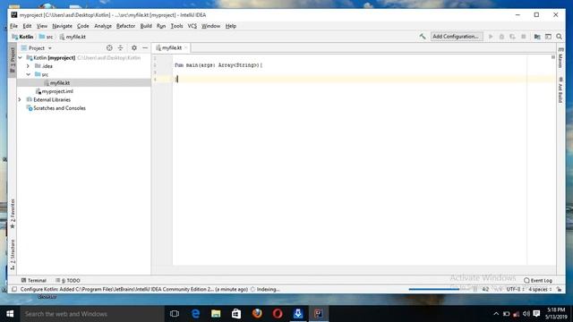 First Kotlin Program. Kotlin Programming Tutorial in Hindi смотреть онлайн