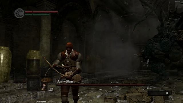 Dark Souls Weapon Hack Beat Asylum Demon like Boss смотреть онлайн