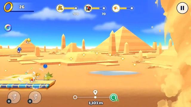 Sonic Runners Adventure Desert Ruins Level 21 Walkthrough Gameplay Android/iOS смотреть онлайн