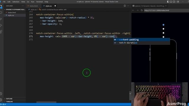 ASMR Programming - Coding IOS (IPhone) Dynamic Music - No Talking смотреть онлайн