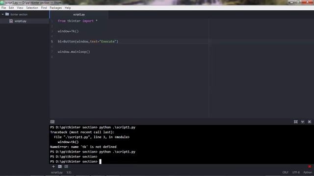 Learning Python | Real World Application| 138 Setting up a GUI with Widgets смотреть онлайн
