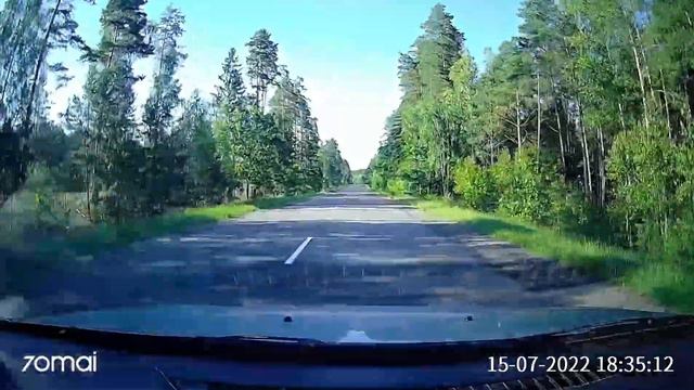 Путешествуем по Беларуси, по второстепенным дорогам с М5 на М4 смотреть онлайн