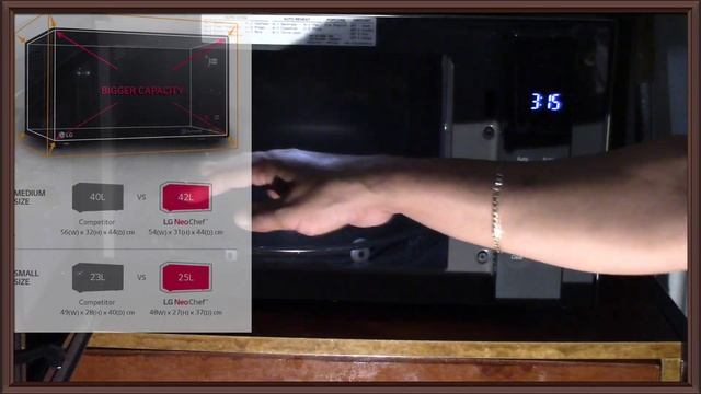 Microondas LG Smart Inverter