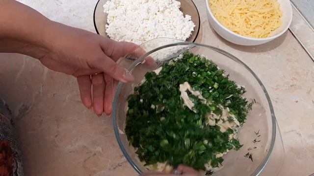 ПИРОГ ДЛЯ ЛЕНИВЫХ(сырно-творожный с лавашом)