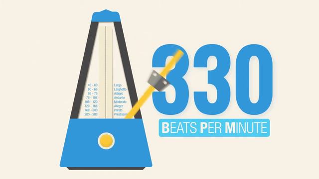 330 BPM Metronome | The BLuetiFuLL MeTRoNoME смотреть онлайн