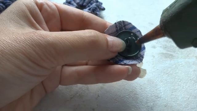 Цветок в технике "КОМОНО" из шерстяного тартана. МК. DIY Wool Tartan Flower in "KOMONO" technique смотреть онлайн