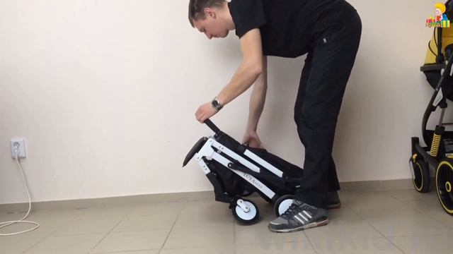 Смотри как складывается прогулочная коляска YOYA PLUS складываем и раскладываем смотреть онлайн