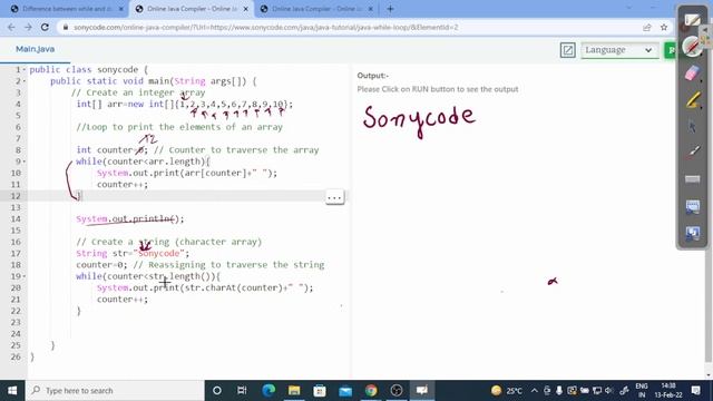 While and do While Loop Java смотреть онлайн