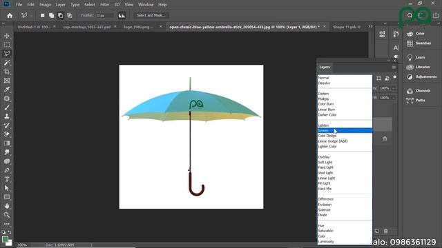 Photoshop - Hướng dẫn mockup sản phẩm смотреть онлайн