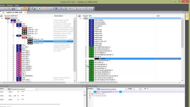 Inobiz DS - Mapping EDIFACT d96a to UBL2.1 смотреть онлайн