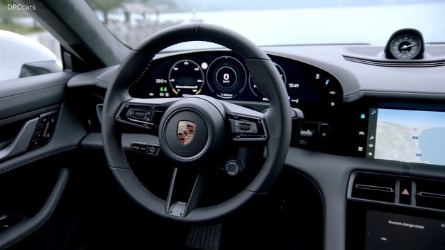 Electric 2020 Porsche Taycan Turbo S Interior Cabin смотреть онлайн