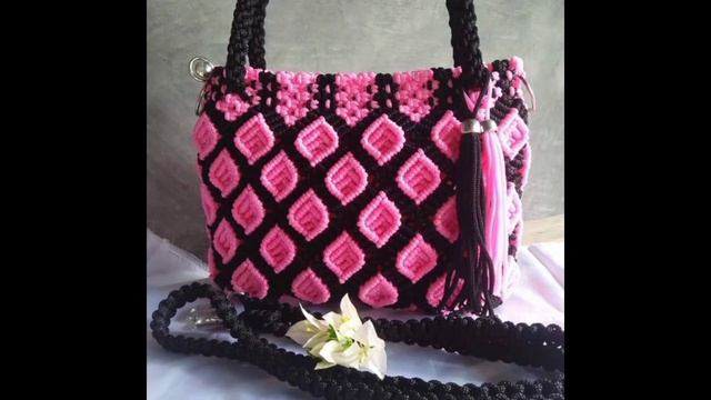 DIY Macrame Bag Desine In 2023/macrame Purse @diymacramee