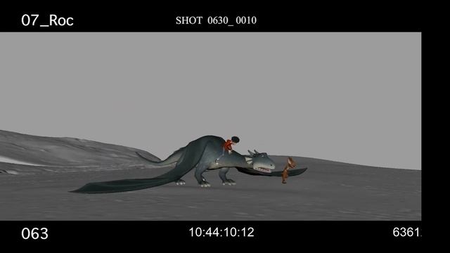 Firedrake the Silver Dragon / DRAGON RIDER / making of animation 1 смотреть онлайн