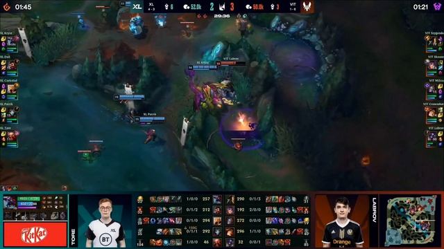 LEC Jornada 8 2021 | XL vs SK | Excel Esports vs Team Vitality highlights | Español смотреть онлайн