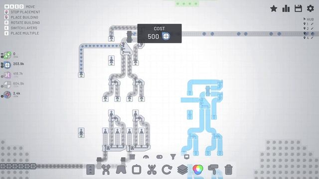 Shapez.io - Building The Largest Spaghetti Factory In Shapez.io (Level 100 Base)