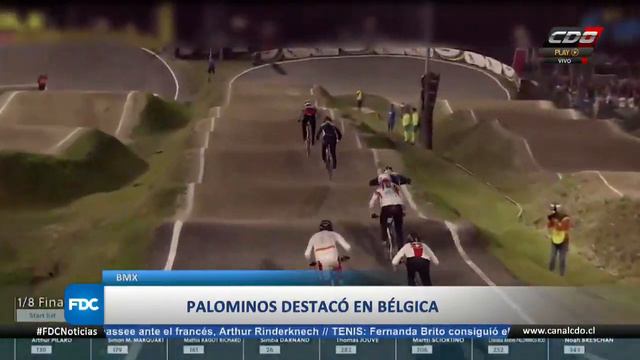 BMX: Mauricio Molina en su participación en el extranjero смотреть онлайн