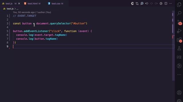 EVENT.TARGET, in JavaScript, Simplified смотреть онлайн
