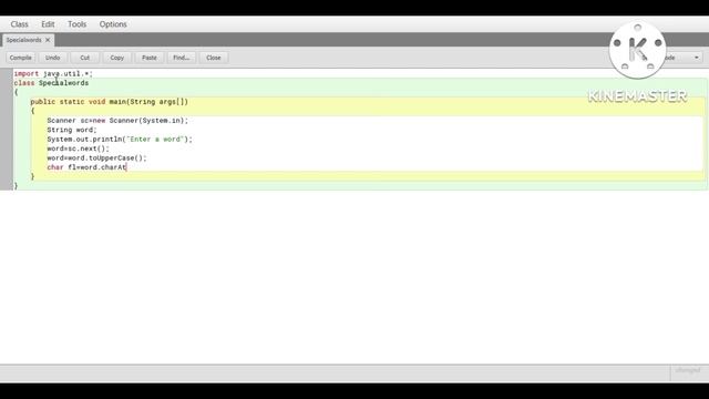 Java program to check whether a give word is a special word or not....... смотреть онлайн