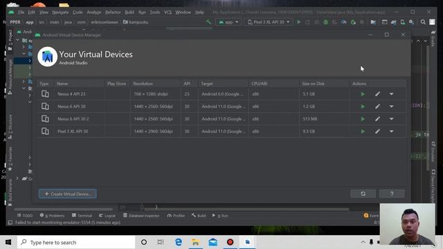 Cara membuka dan menjalankan project di android studio смотреть онлайн