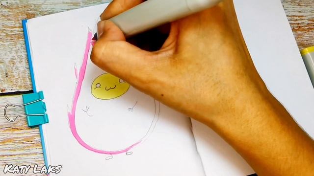 ?Драконий фрукт/Простые рисунки для скетчбука смотреть онлайн