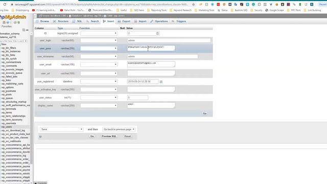 How to change your Wordpress Admin Password from PhpMyAdmin смотреть онлайн
