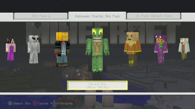 Minecraft - Halloween Skin Pack смотреть онлайн