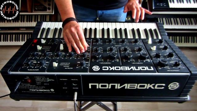 Best of Polivoks Synthesizer ~ RetroSound Demo смотреть онлайн
