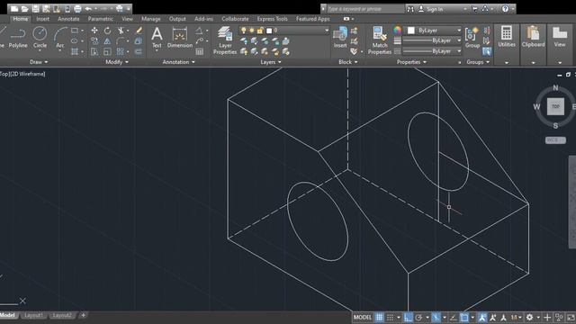 Autodesk AutoCAD 2019 Plano Isometrico смотреть онлайн