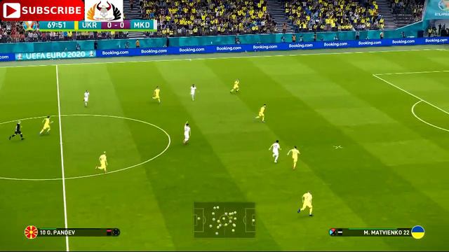 Ukraine vs. North Macedonia | UEFA EURO 2020 Group C | Predictions eFootball PES 2021 смотреть онлайн