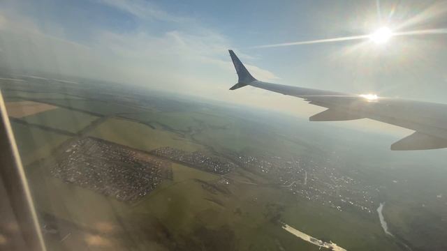 краcивый взлет и посадка Уфа_Дубай