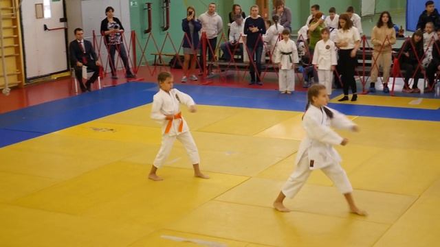 Каратэ WKC. Кубок "НИКИ" - 01 декабря 2019 года. Ката #3 Karate WKC. Cup "NIKI". Kata girls смотреть онлайн